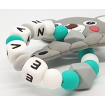 bracelet de dentition personnalisé en silicone modèle Evan koala