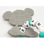 bracelet de dentition personnalisé en silicone modèle Evan koala