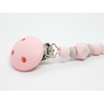 Attache tétine personnalisé en silicone modèle Agathe