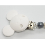 Attache tétine personnalisé en silicone modèle Lenaya