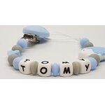 Attache tétine personnalisé modèle Tomy