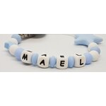 Attache tétine personnalisé modèle Mael