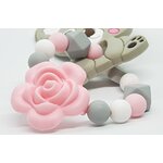 Bracelet de dentition personnalisé Koala et fleur