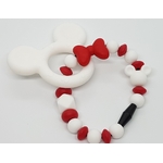 bracelet de dentition mickey blanc