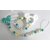ensemble attache tétine et bracelet de dentition personnalisé garçon modèle "Ily"