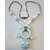 Collier de portage personnalisé garçon modèle "tortue bleue"