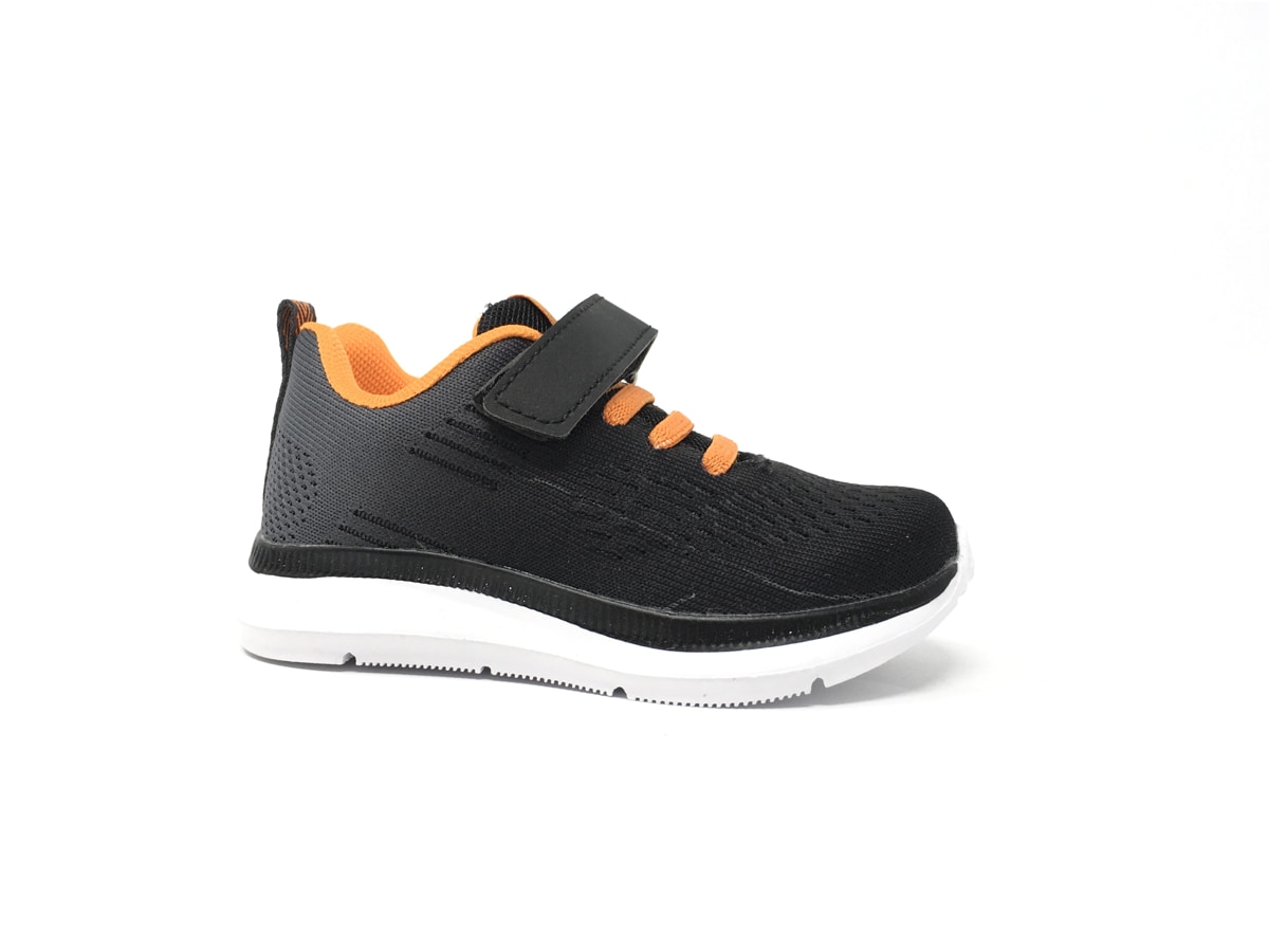 BASKET 21 NOIR et orange