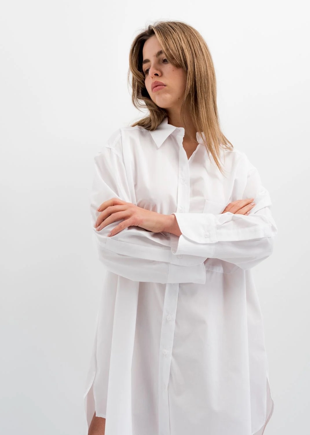 Chemise blanche oversize 3