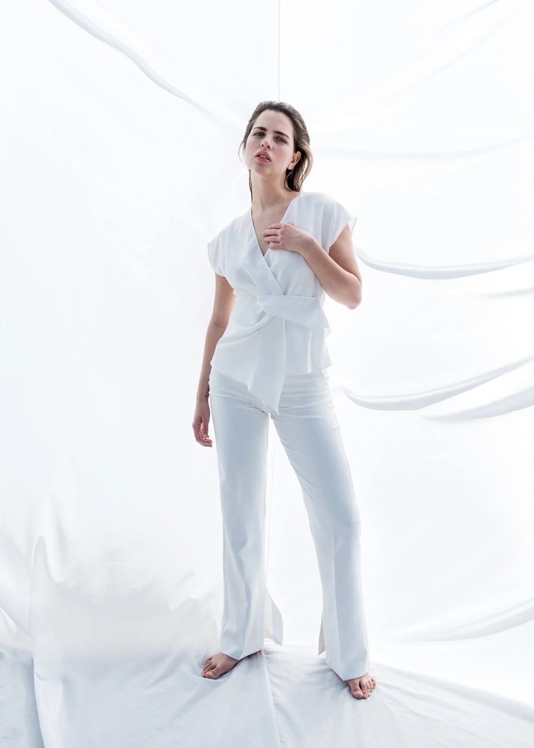 Blouse asymétrique