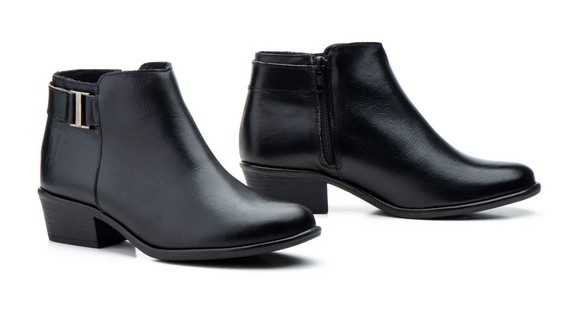 bottines en cuir avec boucle 1 good