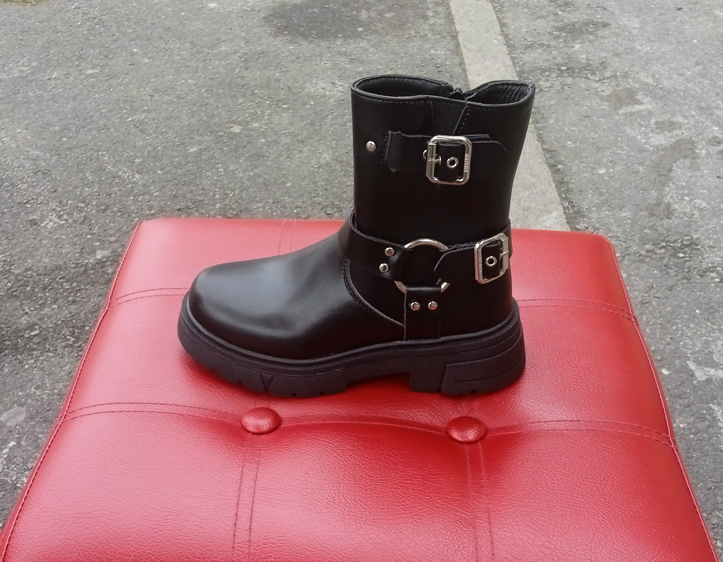 Bottines style motard online