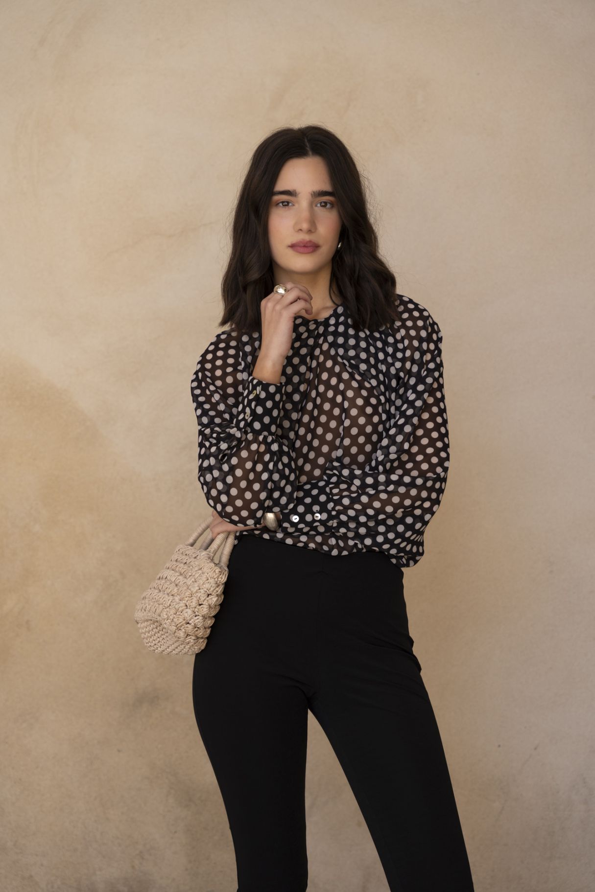 Blouse a pois 3