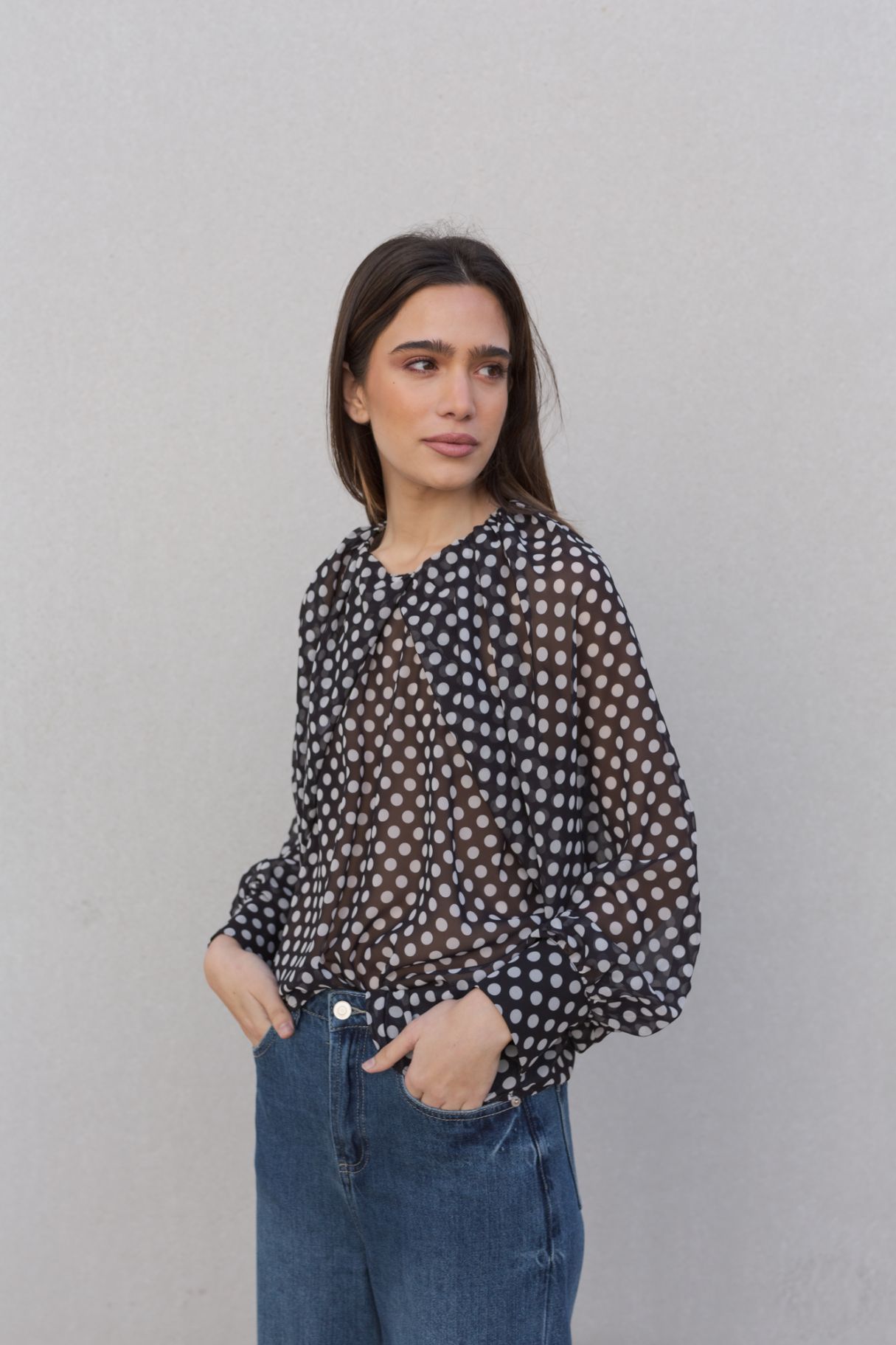 Blouse a pois 2