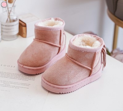 Bottines fourées roes avec franches