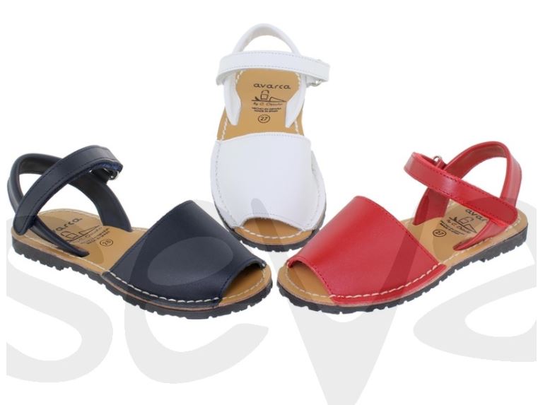MINORQUINES AVARCA ENFANT CUIR