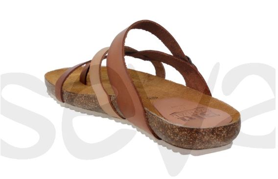 Tong en cuir semelle ergonomique 4