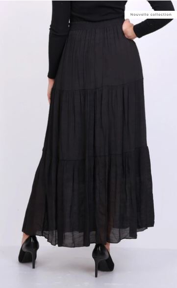 JUPELONGUE NOIR GRANDE TAILLE 2