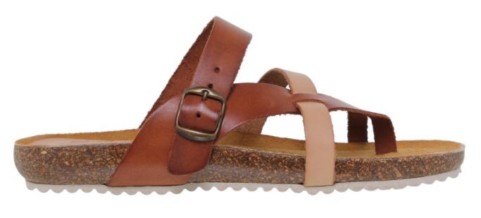 Tong en cuir semelle ergonomique 1