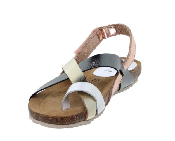 Sandales en cuir semelles  ergonomique blue 6