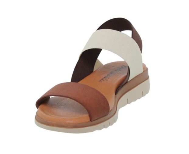 Sandales en cuir avec elastique 8