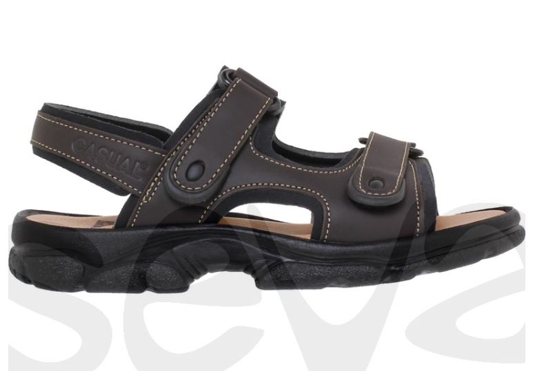 Sandales en cuir pour homme 1