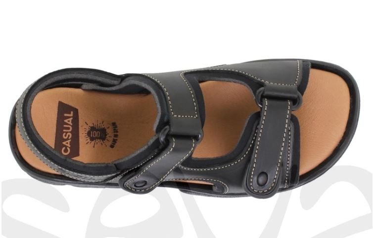 Sandales en cuir pour homme