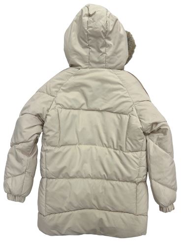 Doudoune beige fille 2