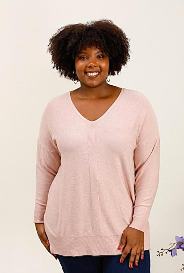 Pull rose pailleté GT 2