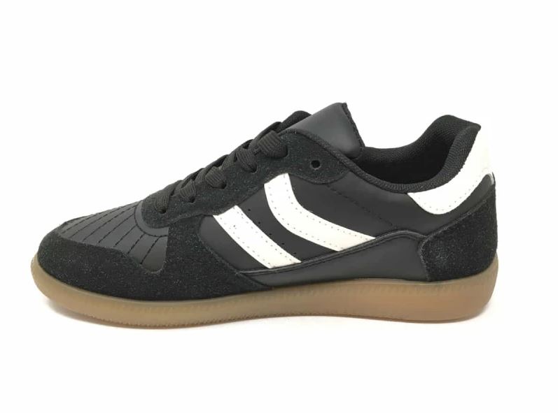 Basket noire et blanche femme 2