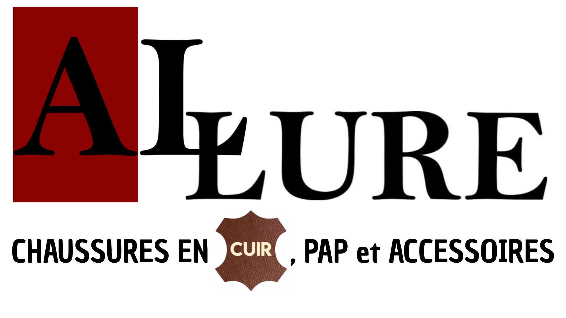 ALLURE chaussures en Cuir, PAP et accessoires