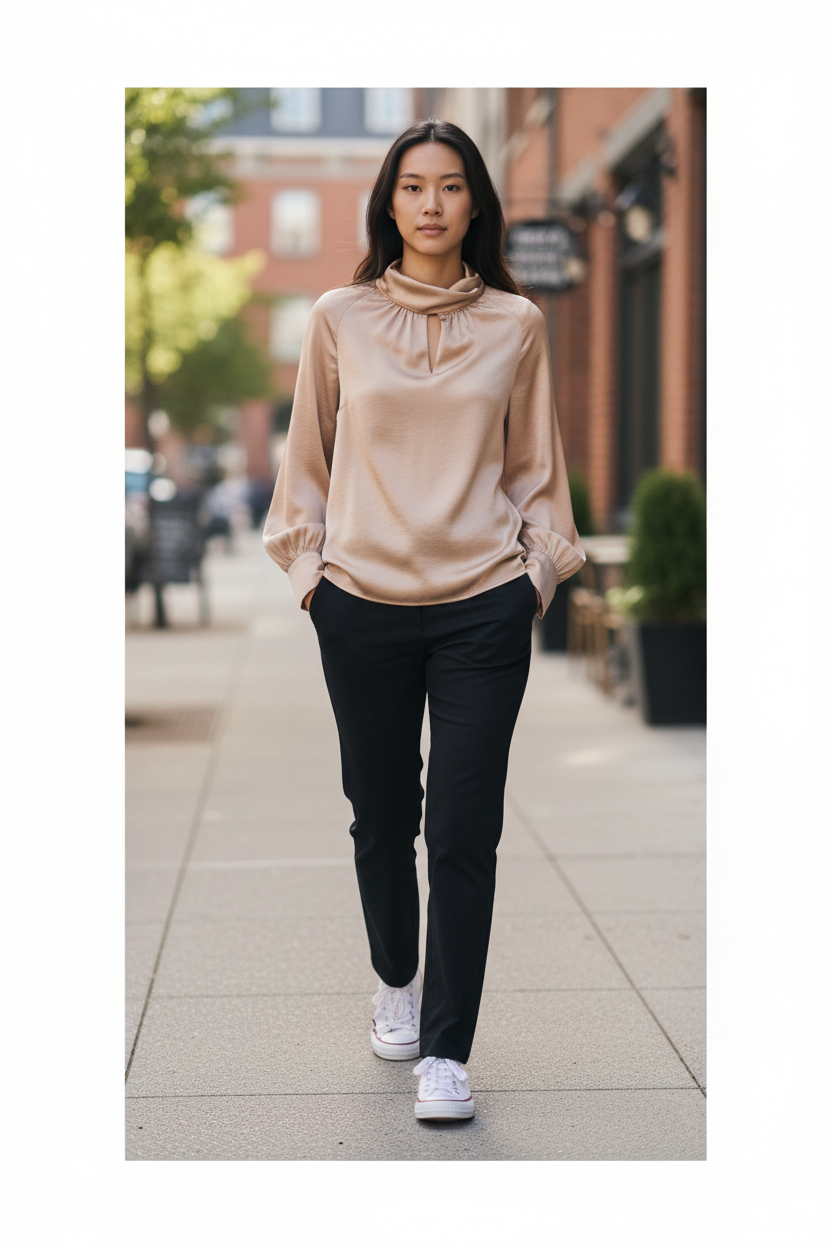 Blouse beige