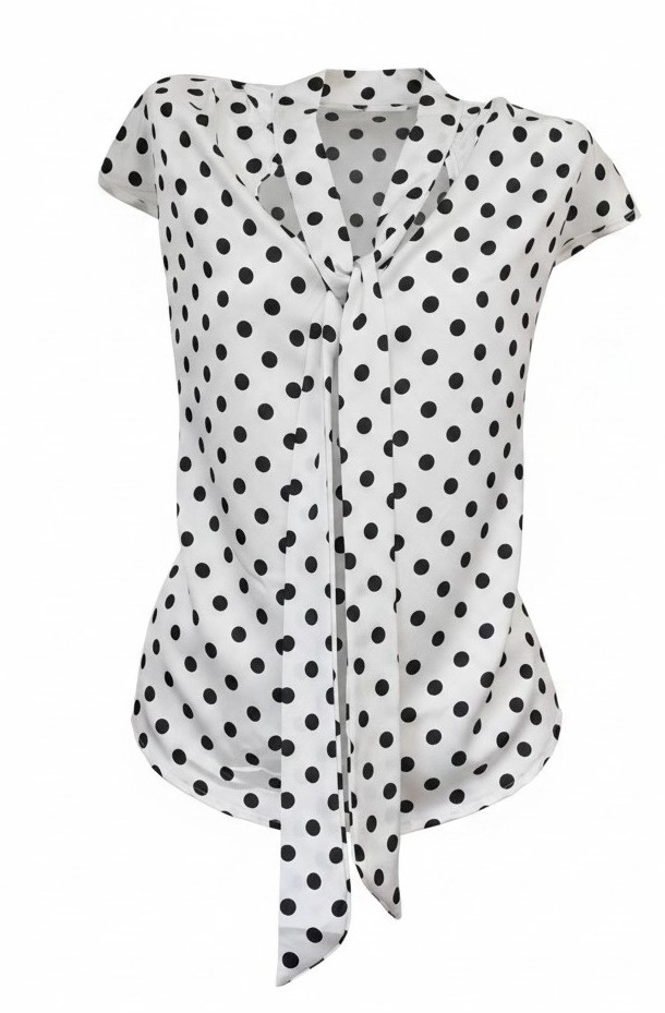 Blouse à pois