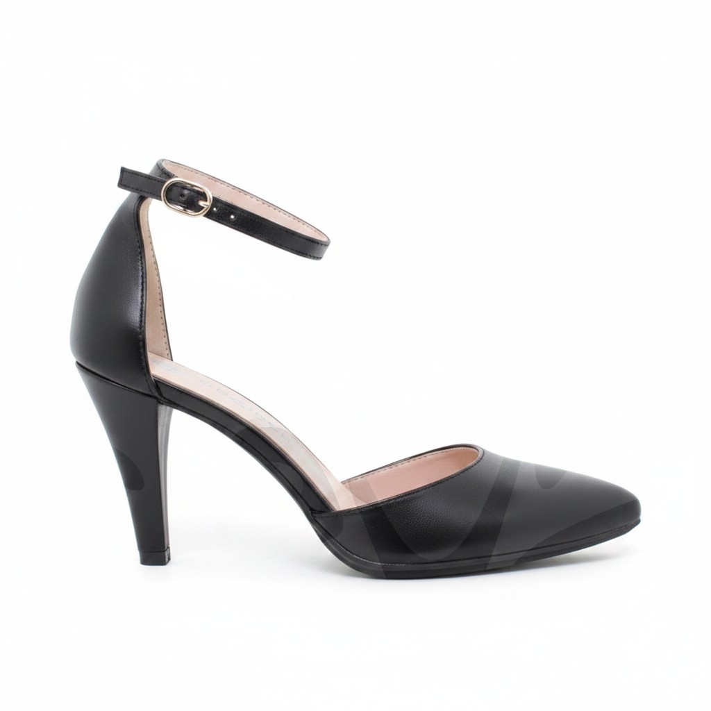 Escarpin en cuir