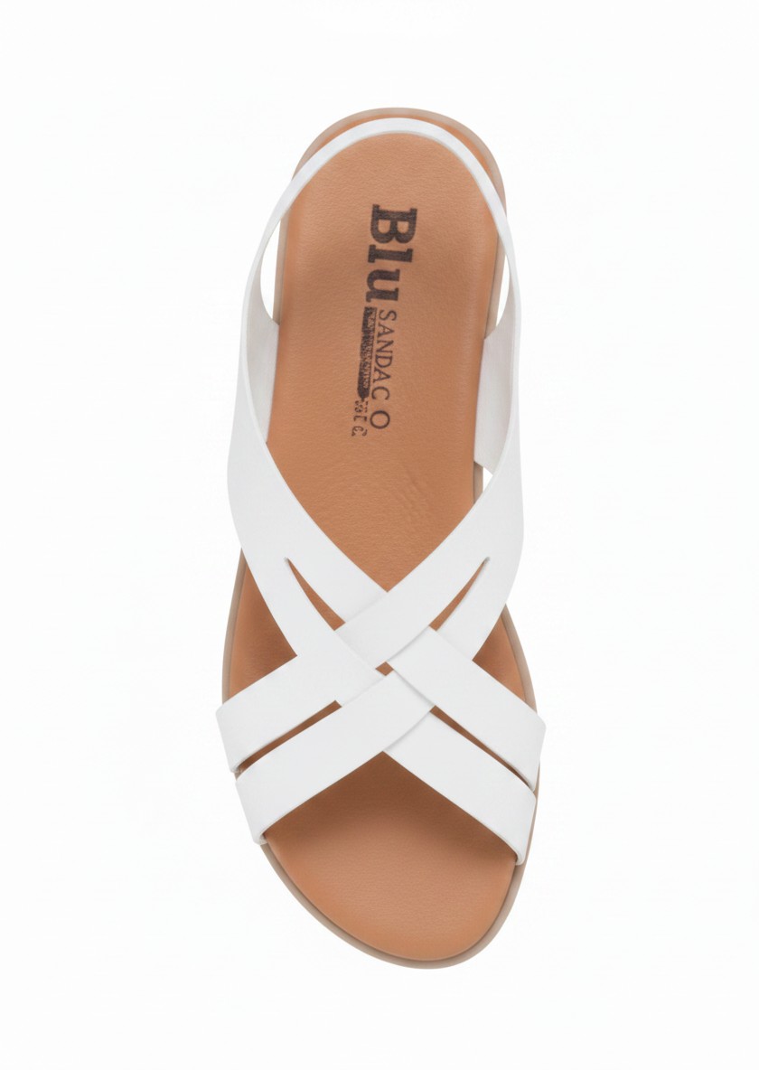 sandales-femme-en-cuir-blanche 2