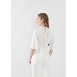 Chemise blanche avec arc