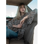 Blouse manche bouffante imprimé fleuri CLAIR 1
