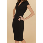 Robe style polo moulante