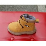 Bottines fourées camel avec sracth et zip