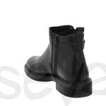 Bottines en cuir noir 3