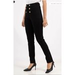 Leggings à boutons dorés