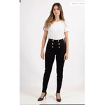 Leggings à boutons dorés 1