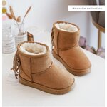 Bottines fourrées camel 2
