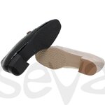 Mocassin vernis noire avec boucle 4