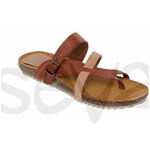 Tong en cuir semelle ergonomique