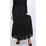 JUPELONGUE NOIR GRANDE TAILLE