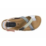 Sandales en cuir semelles  ergonomique blue 7