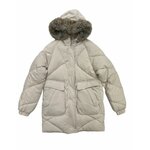 Doudoune beige fille 3