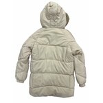 Doudoune beige fille 2