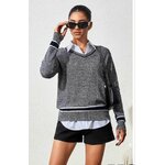 Pull col V NOIR