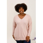 Pull rose pailleté GT